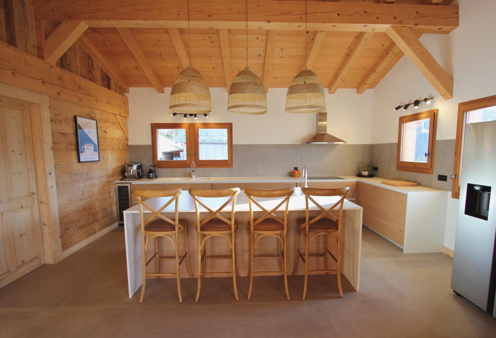 Chez Nonna - Charmant Demi-Chalet A La Montagne Notre-Dame-de-Bellecombe Zewnętrze zdjęcie